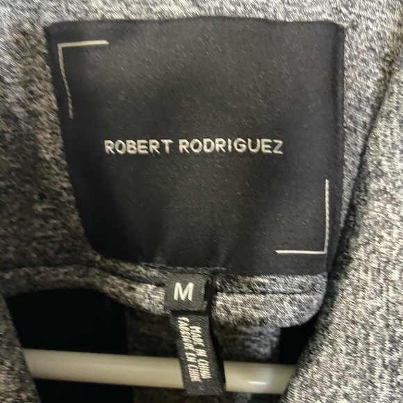 Charcoal zip up coat - Picture 4 of 5